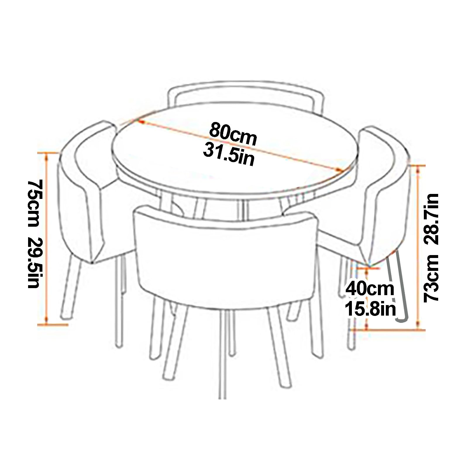 Rezeption Tisch Und Stuhl Kombination,1 Tisch 4 Stühle,Couchtisch Und Stuhl Set,Kleine Konferenzraumtische,Verhandlungstisch,Platzsparende Möbel Büro Konferenztische Büro Empfangsraum ( Color : Yellow