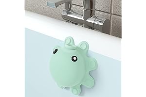 Silicone Bathtub Overflow Cover Adds Inches of Water for Deeper Bath