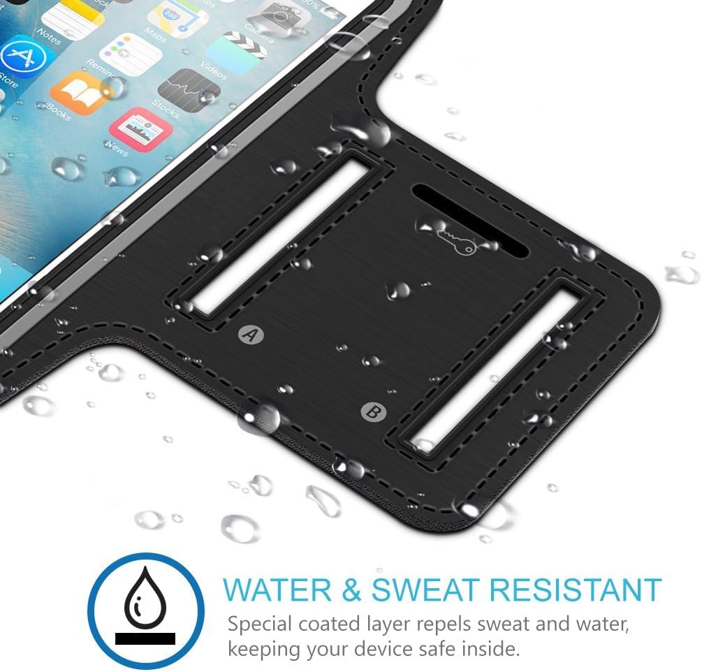 MMOBIEL Sport Running Bracelet (Black) Compatible With IPhone 17/17 Pro/17Pro Max/ 17 Air/ 16/16 Pro/15/15 Pro Max/14/14 Pro Max/13/13Pro/13 Pro Max/12/ 12Pro/12 Pro Max/11/11 Pro Max - 6.8 Inch (Black - View #6