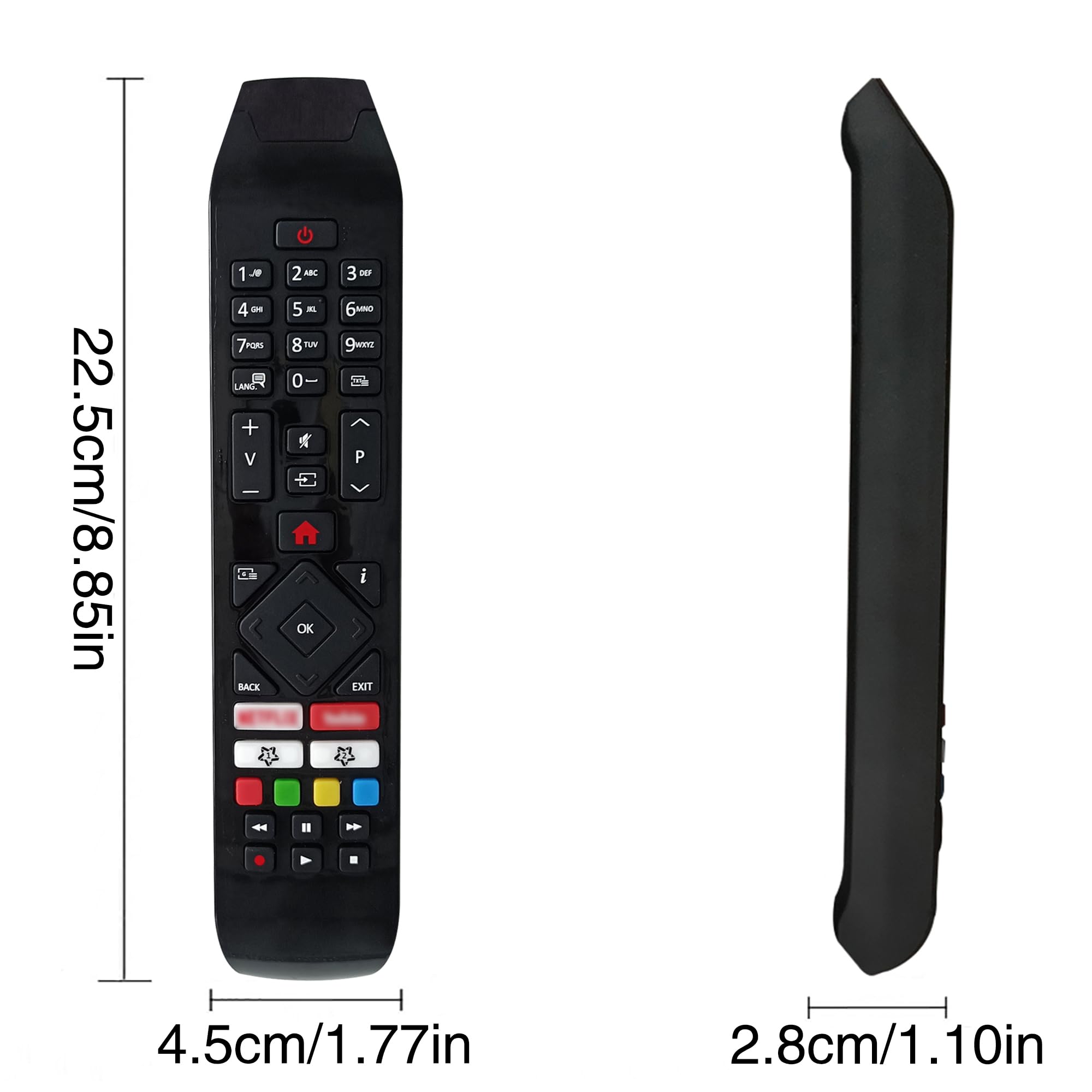 Telecomando Sostitutivo Compatibile Con Hitachi CLE967 - Plug & Play, Batterie Incluse, Garanzia 1 Anno - 3