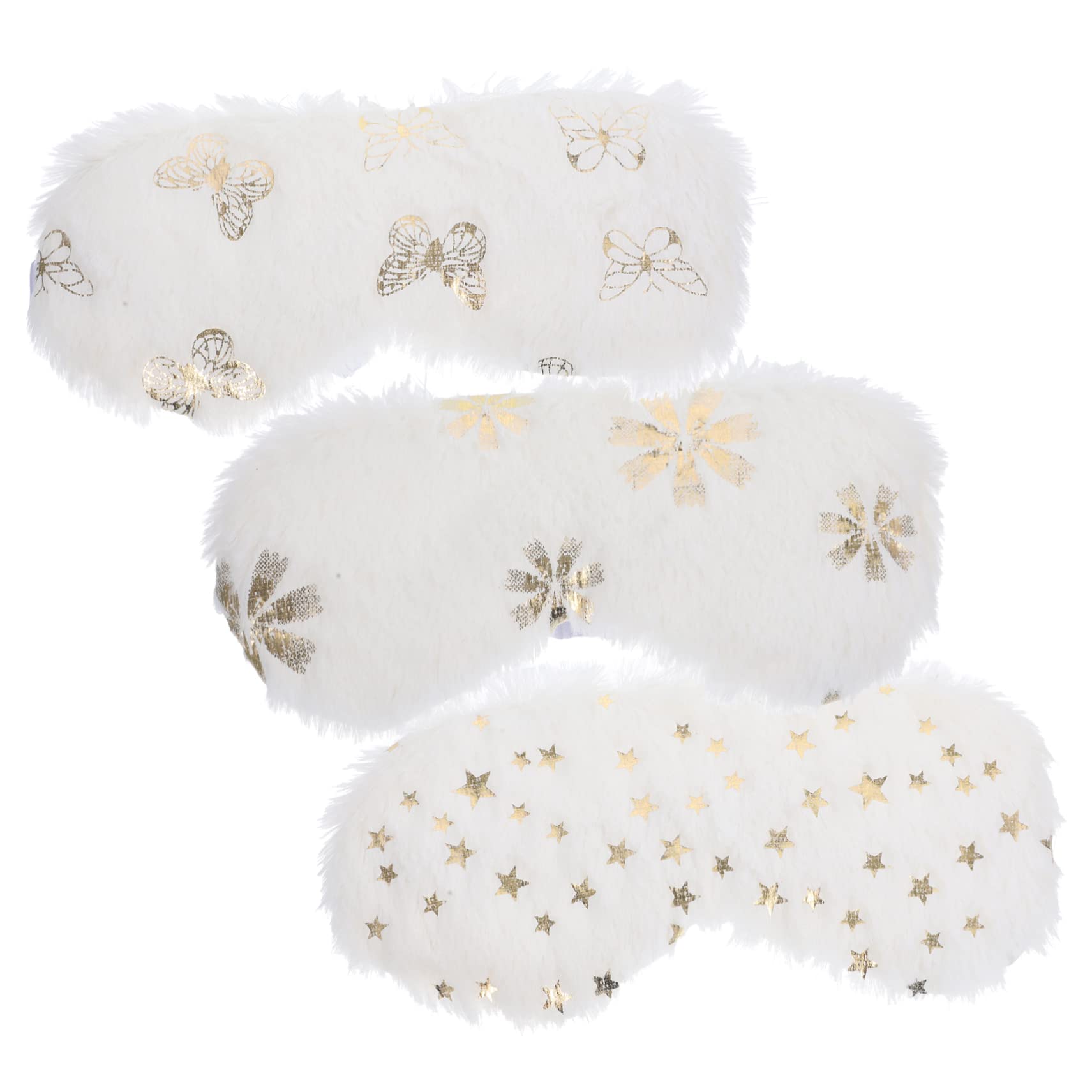 minkissy 12 Piezas antifaz de peluche ojo divertido antifaz para niños para dormir sleep mask sleeping mask ojo niño cubre ojos transpirables prácticos cubre ojos