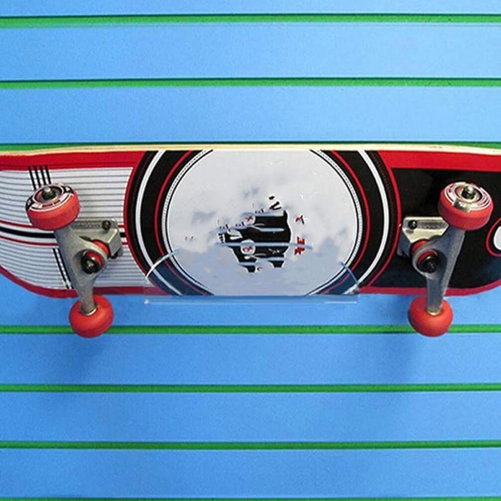 BESPORTBLE Skateboard Wall Rack Durable Acrylic Hanger Store Decorate Skateboards Wall Mount Display