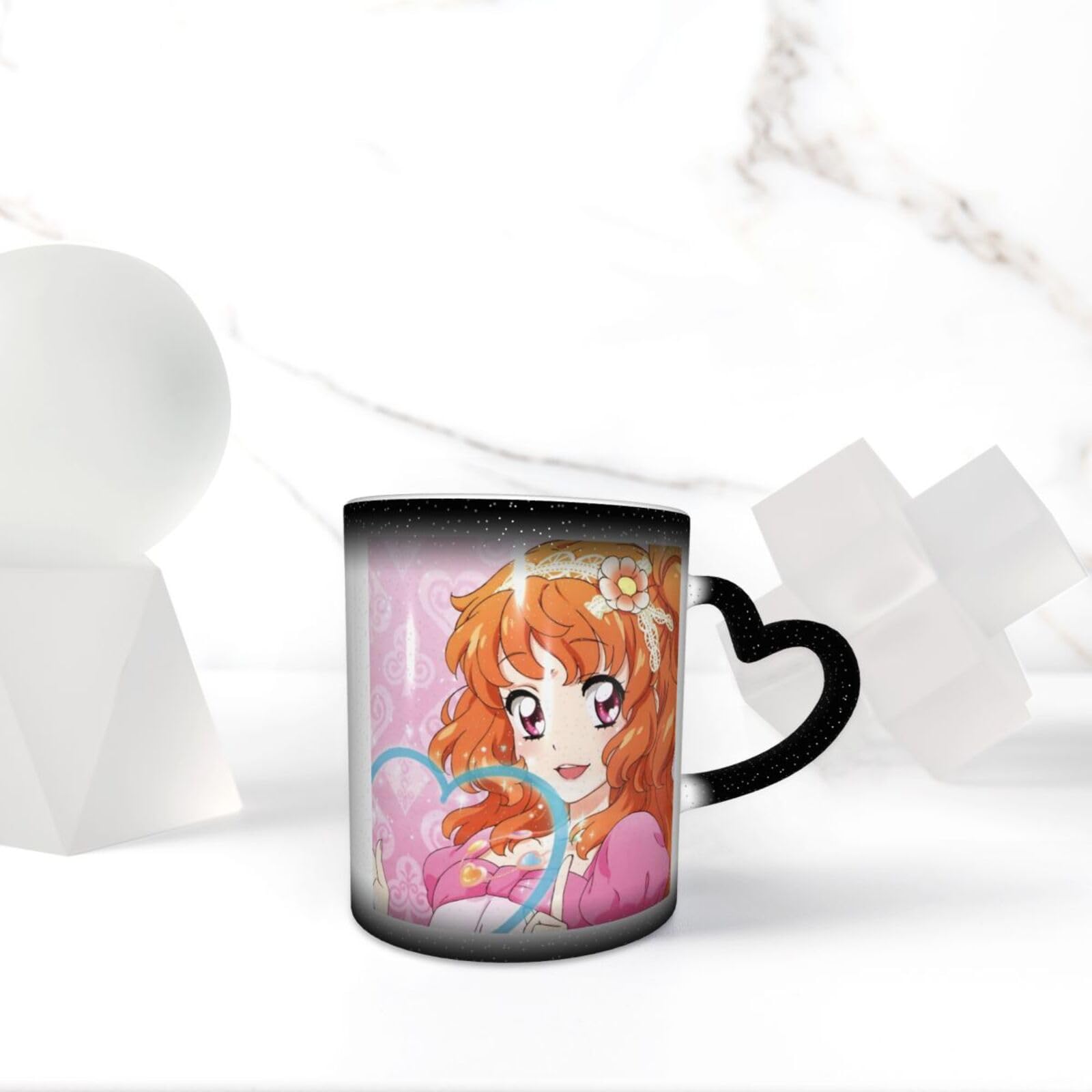 Amazon.co.jp: マグカップ アイカツ! (5) 感熱変色 色が変わる 330ml