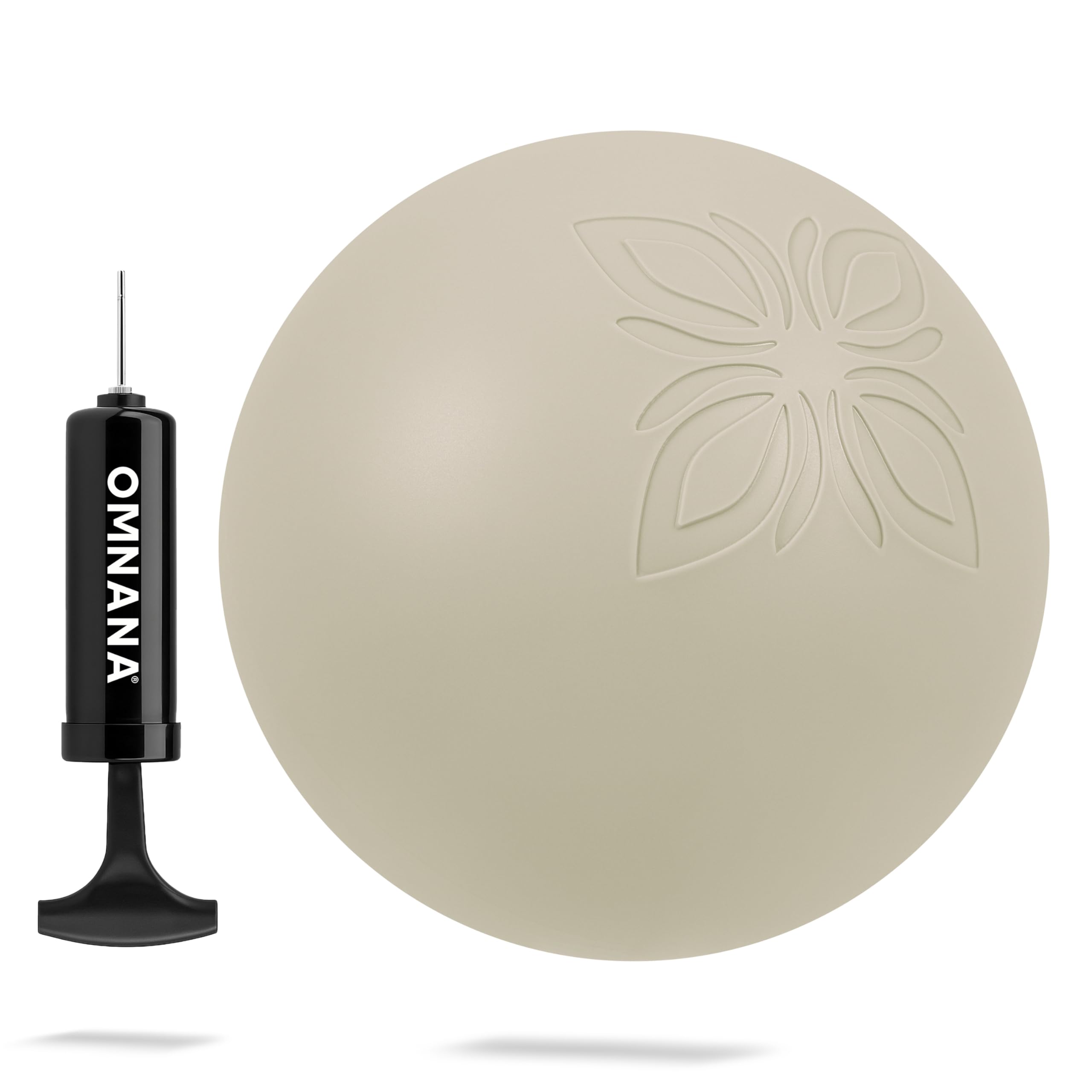 Moon™ Pilatesball – Rutschfester Core-Trainer Ø 21 cm aus Eco-Elite PVC, ABS-Zertifiziert, Pilates & Yoga Balance-Ball, handlich 300 g