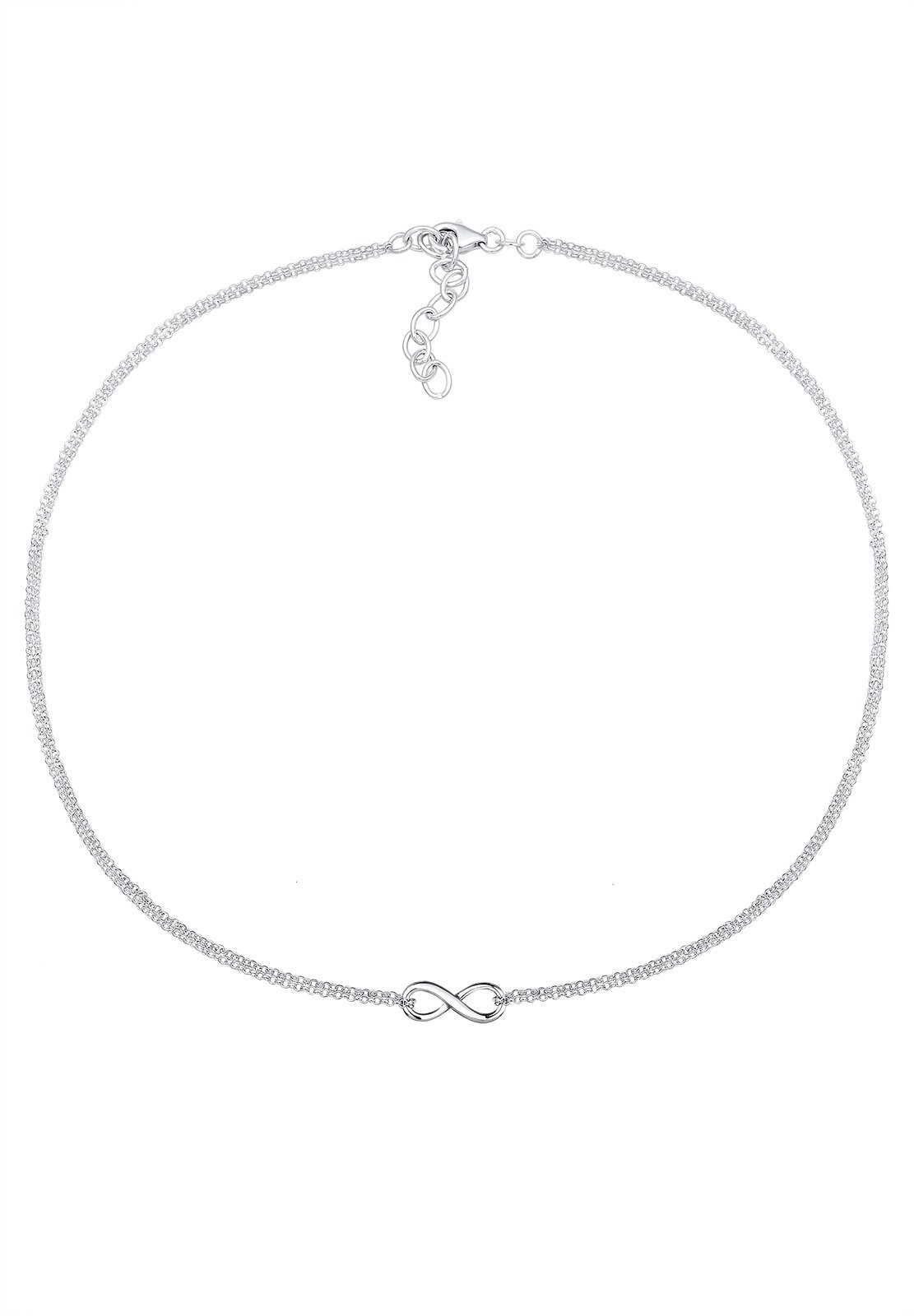 Elli Collana da donna con simbolo dell'infinito, in argento sterling 925
