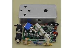 Custom DIY Electric Guitar Stomp Box Build Kit (chrome)
