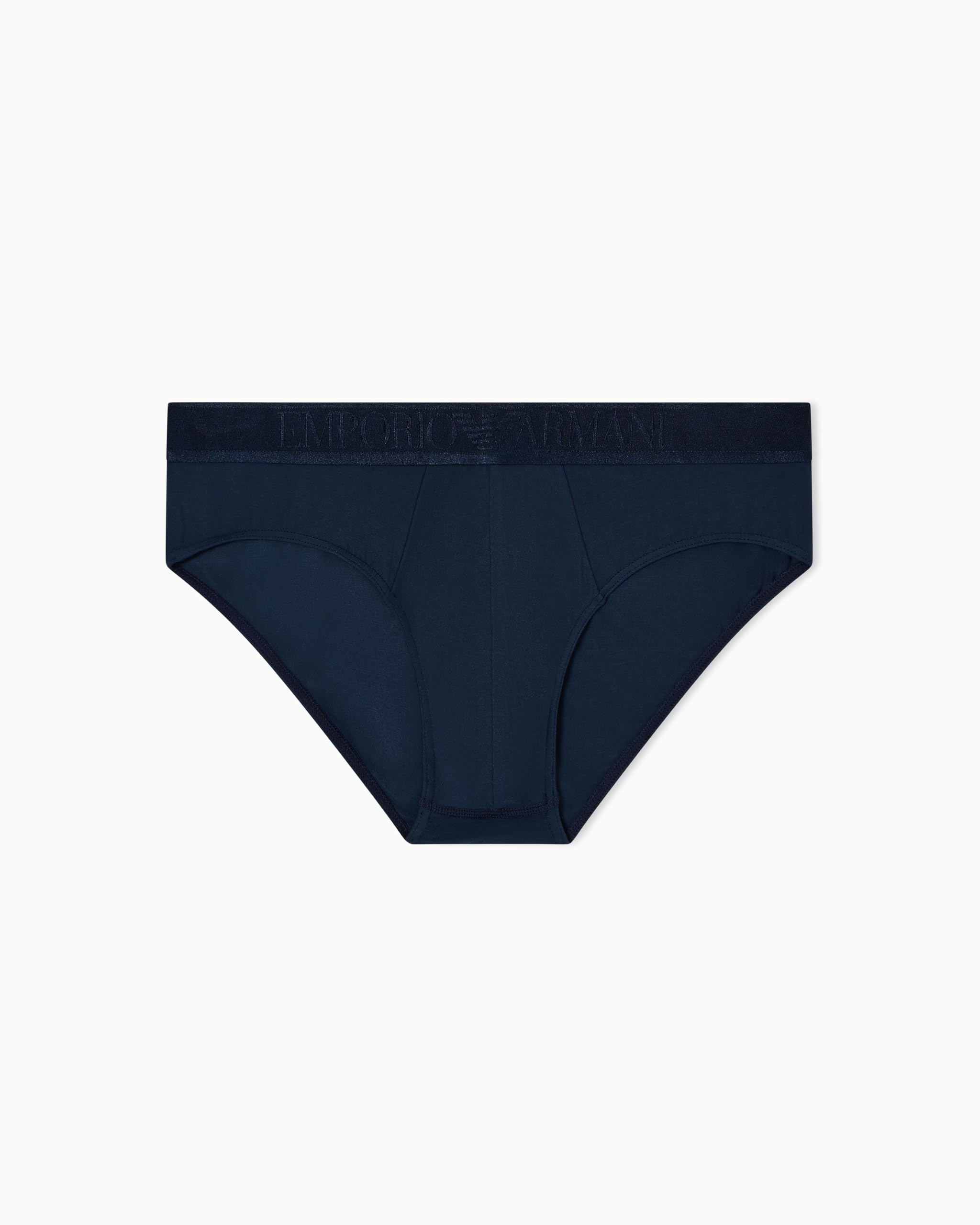 Emporio Armani Man's Soft Modal Brief Blue L
