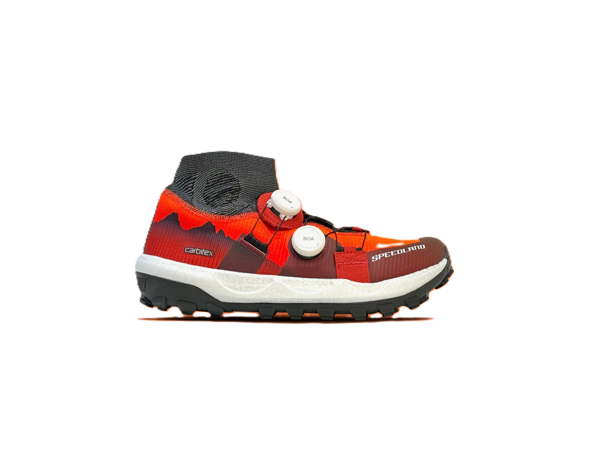 Speedland GL:SVT Trail Running Shoes – Super Responsive HTPU Beaded Foam Midsole, PerformFit BOA Dial Fit System, Michelin 6.5MM Fiberlite Outsole,