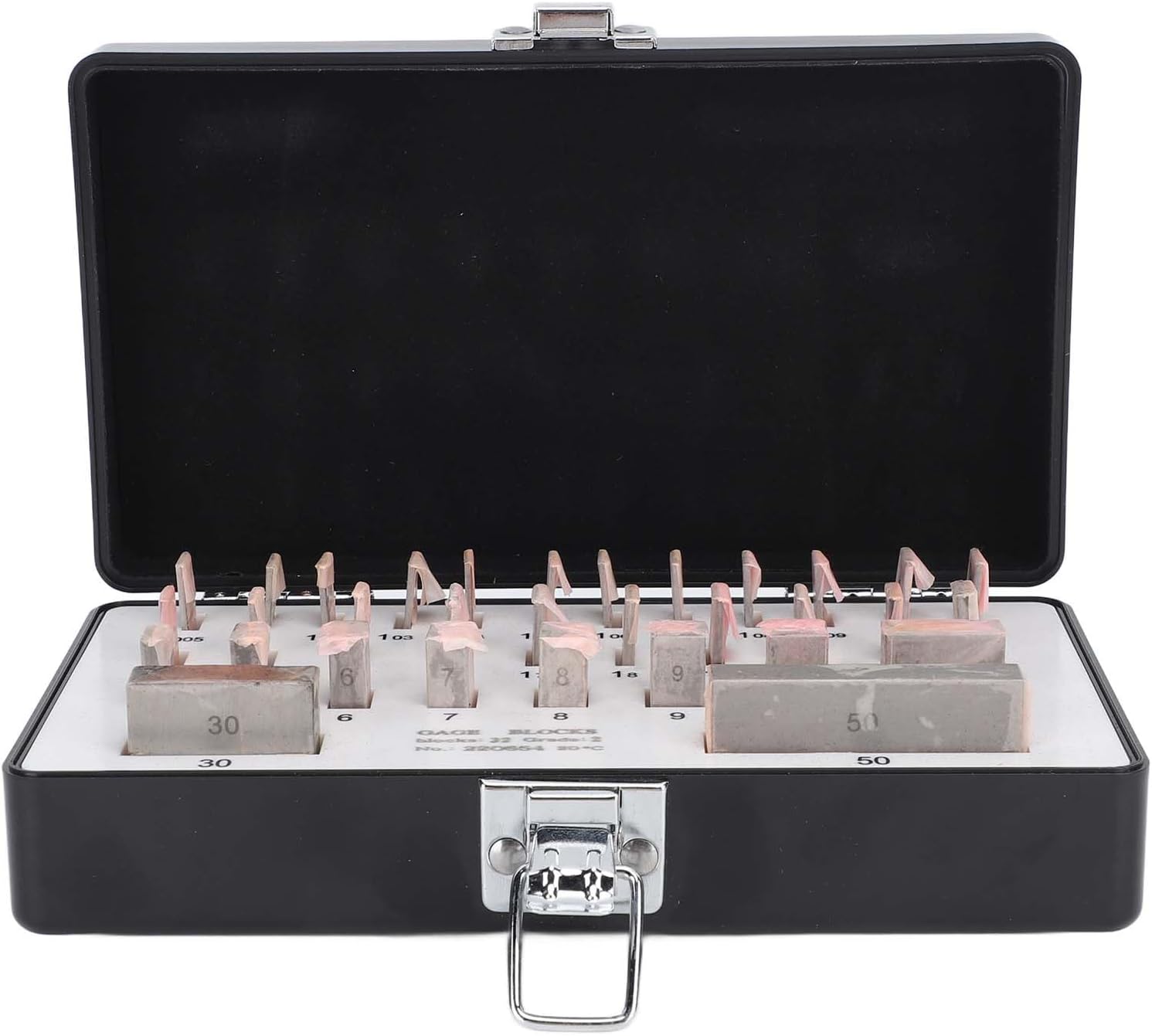 32Pcs Block Set, Steel Portable Measuring Block Kit, Blocks with Case