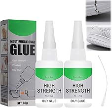 30 g x 2 x Welding Oily Adhesive, High Strength Super Adhesive, Multifungctional Glue for Plastic, Metal, Ceramic, Leather Resin, Powerful Universal Adhesive, Waterproof, Super K/Liver Extra Strong