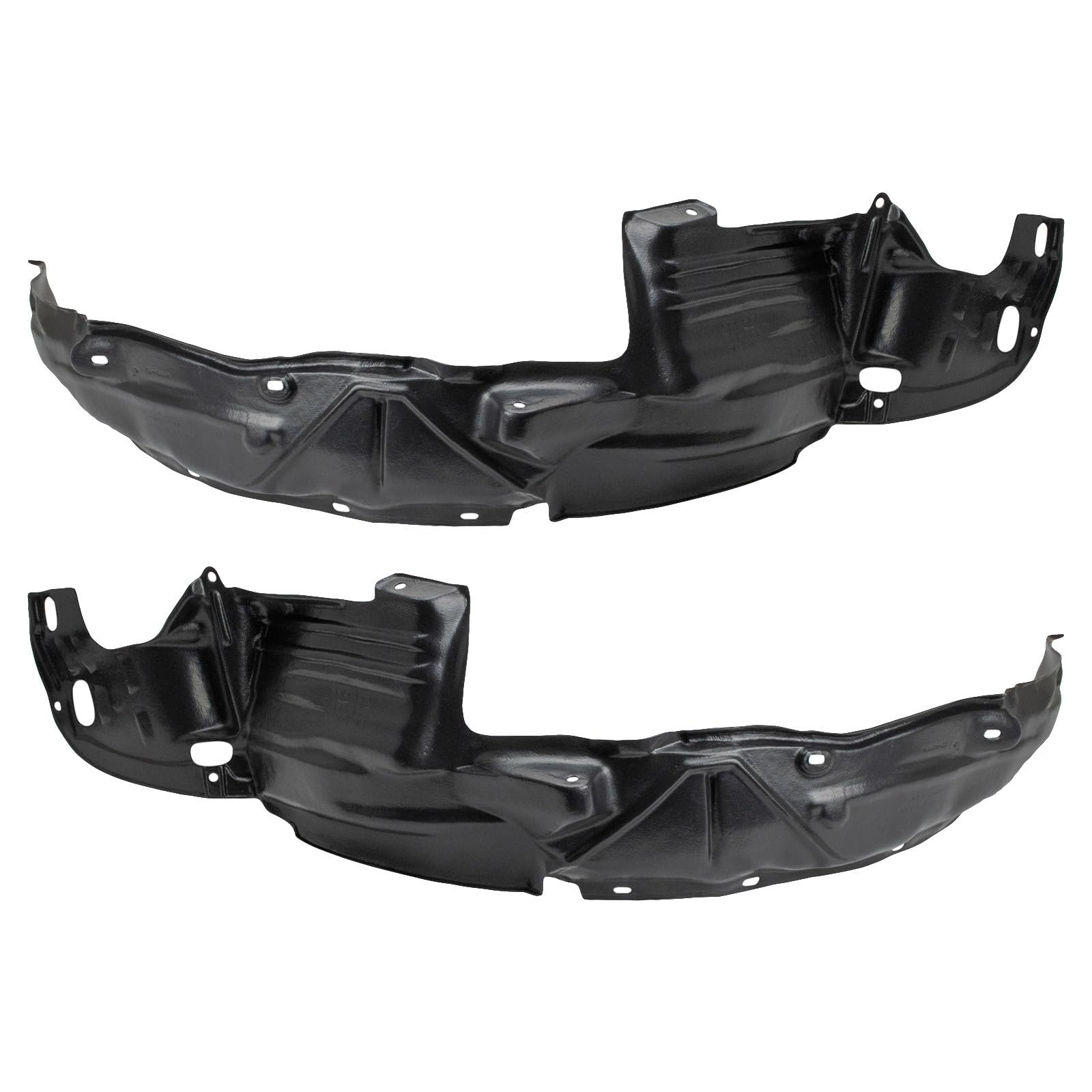 TRQ Front Inner Fender Liner Set | For 1998-2002 Honda Accord HO1248106 HO1249106
