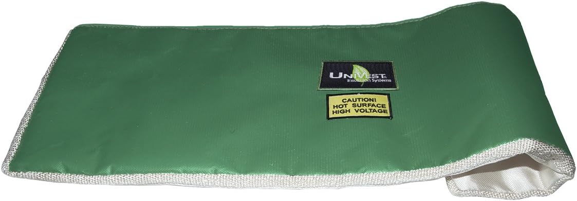 Ceramic Fiber Insulation Blanket, Removable, UniVest Throw Blanket 48 Inch Wide & 12 Inch Long