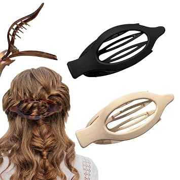 French Hair Clips, 2025 New Large Hair Clips Durable Claw Clips, Versatile Styling Accessories for Women E