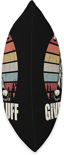 Miniatura 2 de Presa Canario I Don't Give A Fluff Divertida almohada para el día del padre, 16 x 16 pulgadas, multicolor