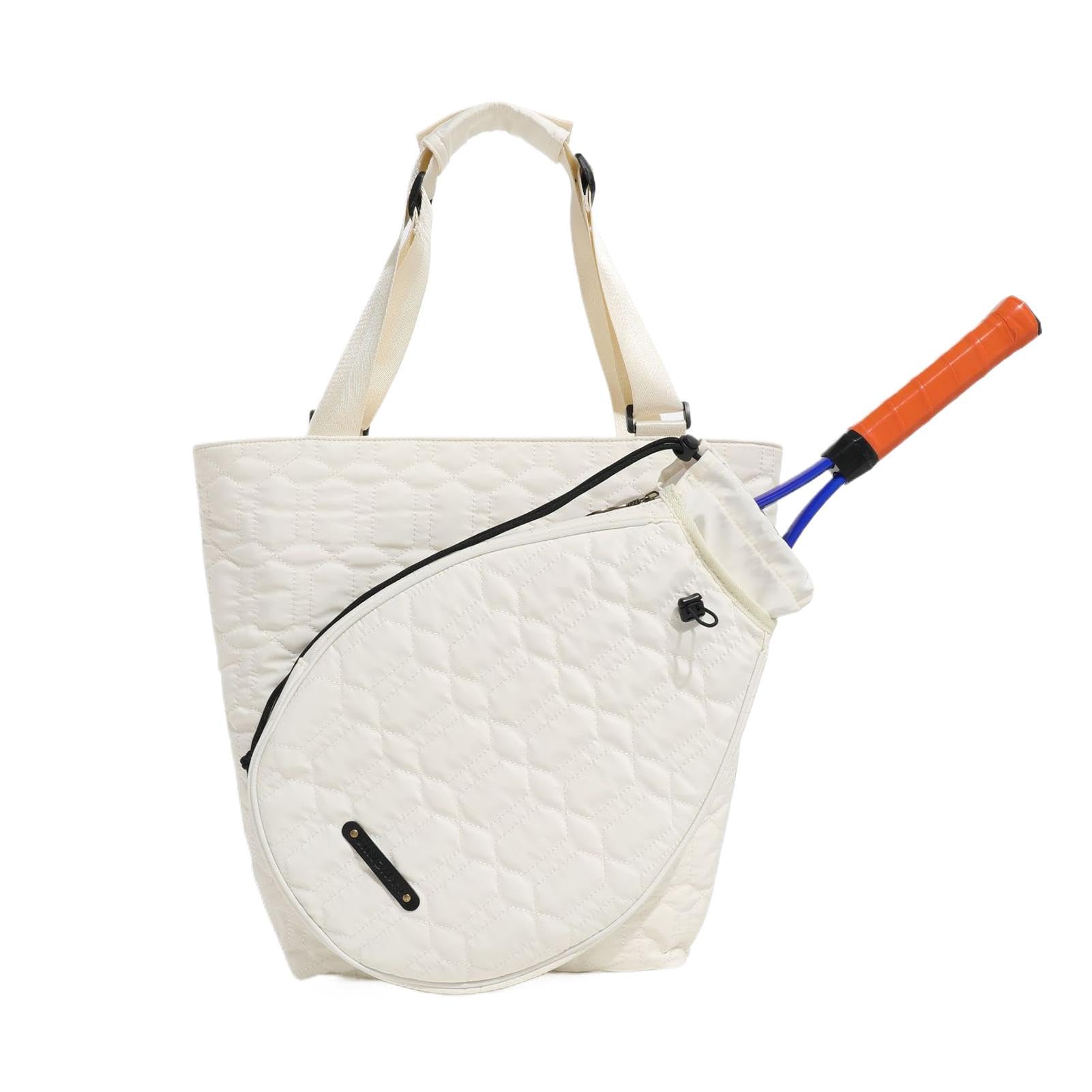 Bolso para raqueta de tenis, bolsa para raqueta de bádminton | Bolsa tote impermeable para pickleball | Bolsa de transporte, bolsa deportiva para raqueta de tenis, raquetas de pickleb
