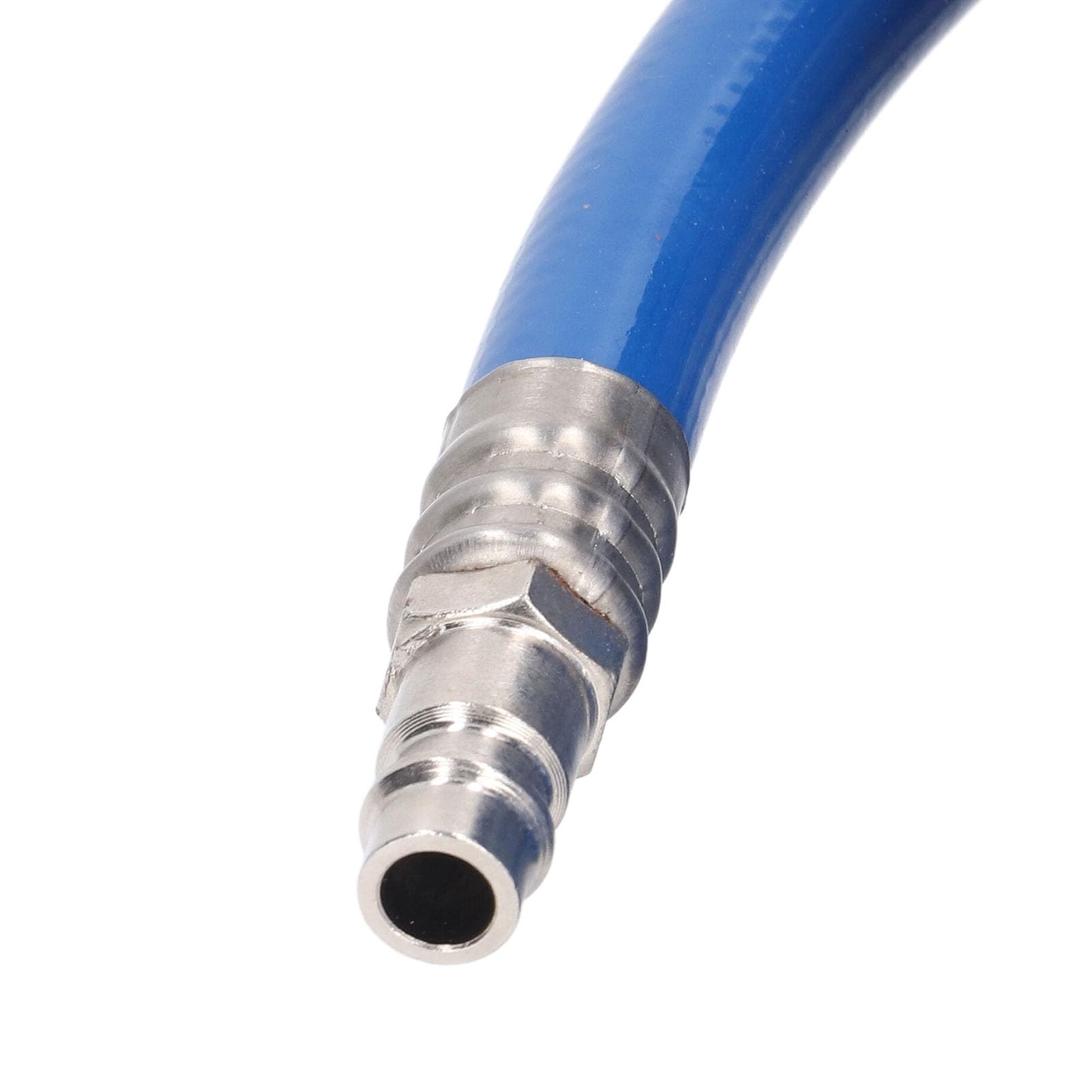 Jeffergarden Manguera de Aire de 15 M, Tubo de Alta Presión, PVC Comprimido, Resistente y Flexible, con Conector NPT de 1/4 pulg., Manguera de Aire Multifuncional para Talleres de Reparación
