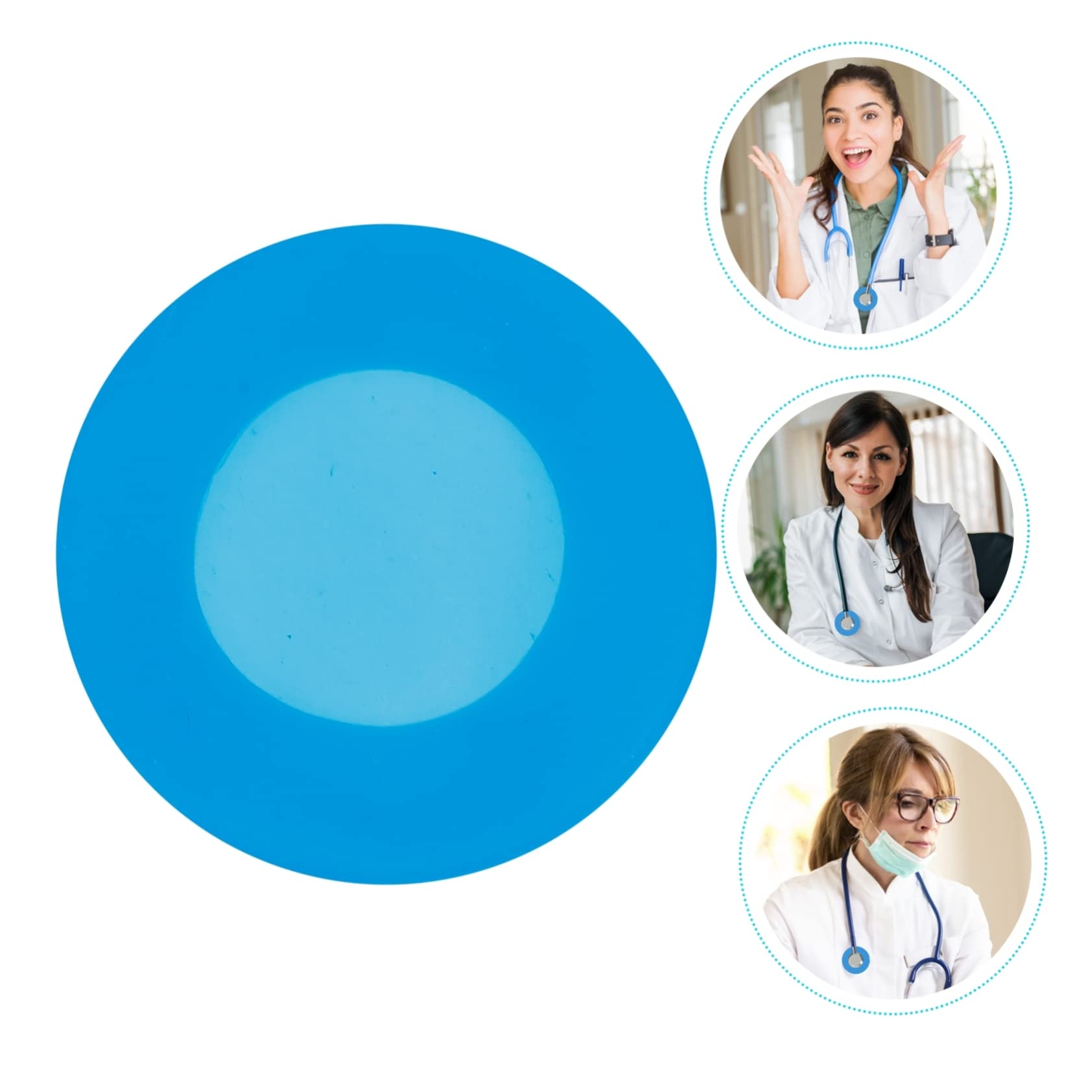SOLUSTRE 100piezas Cubiertas De Estetoscopio De De Accesorios Para Médicos Mayoría De Estetoscopios Color Azul