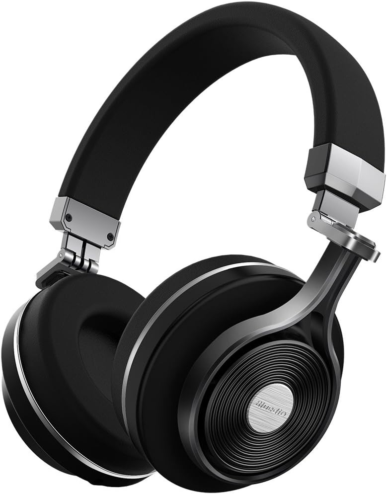Bluedio T3 Plus (Turbine 3rd) Wireless Bluetooth 4.1 Stereo Headphones with Mic/Micro SD Card Slot (Black)
