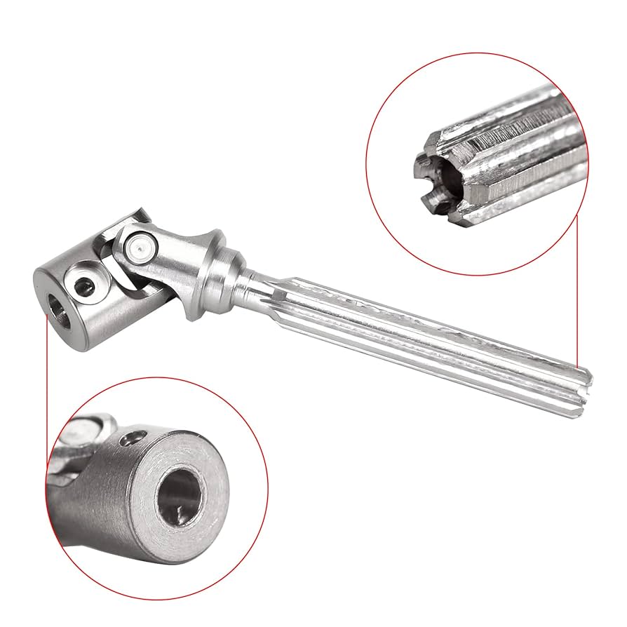 Amazon.com: INJORA Steel Drive Shaft 2Pcs Center Drive Shaft