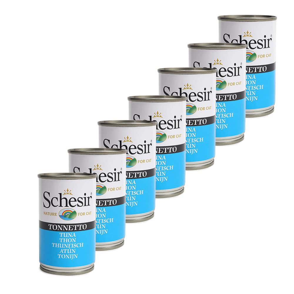 Schesir 51% Tuna and Rice in Jelly Canned Wet Cat Food - 140g Each - Pack of 7 (B0992QYBWN) Amazon Price History, Amazon Price Tracker
