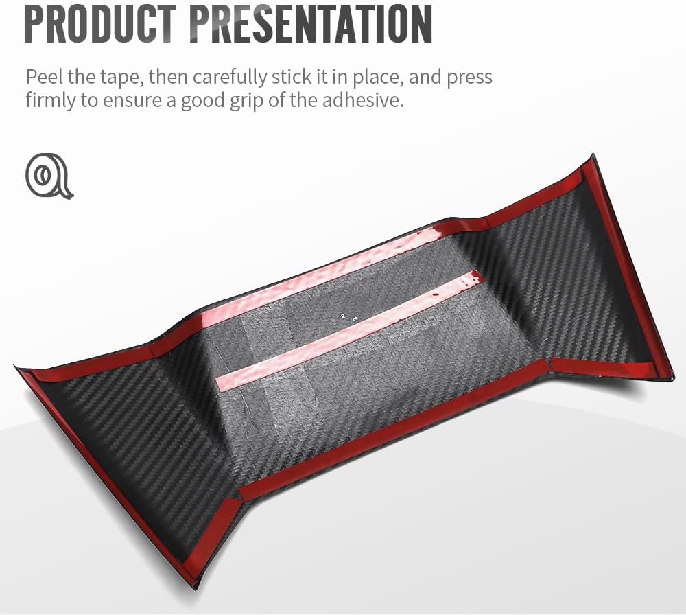 Car Genuine Carbon Fiber Upper Speaker Cover for Corvette C8 2020 2021 2022 2023 2024 2025 2026 Z06 Z51 Coupe ONLY, Interior Phone Charger Waterfall Upper Trim (Speaker Cover-Coupe ONLY)