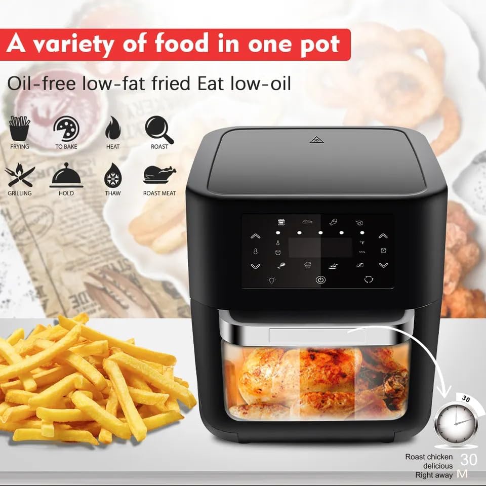 RAF Air Fryer R.5293 showing various cooking functions