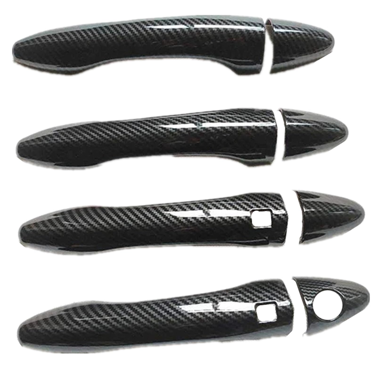 CFAYRLMS Door Pull Cover Compatible with Kia for Optima for K5 2011 2012 2013 2014 2015 Door Handle Cover ABS Carbon Fiber Accessories Exterior Trim