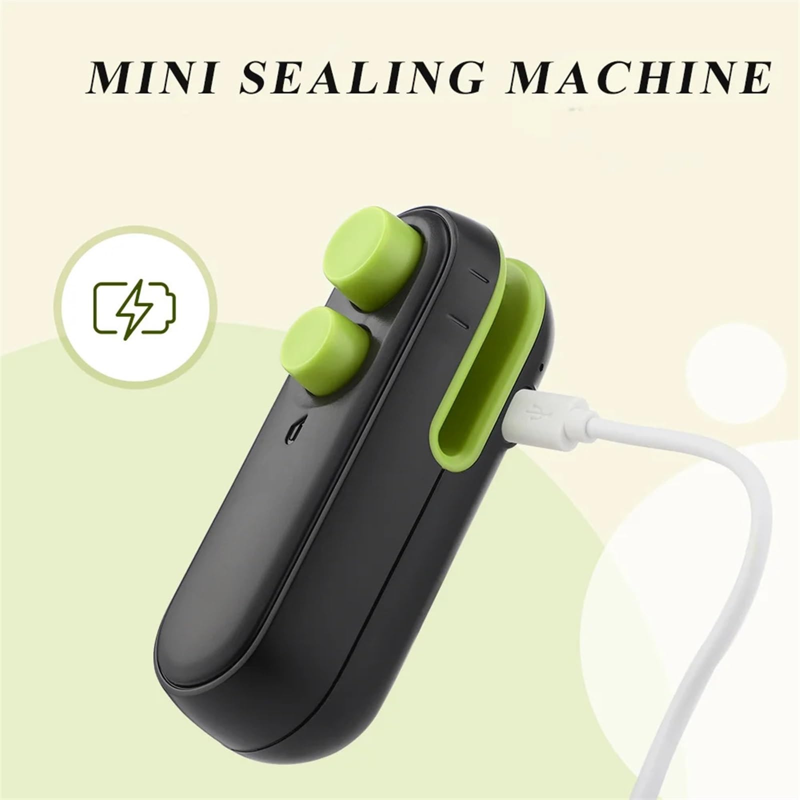 Sigillatura dei sacchi Macchina sigillatrice, Macchina sigillatrice ricaricabile Snack a pressione manuale Sacchetto di plastica Dispositivo termosaldante Conservazione alimentare portatile for picco