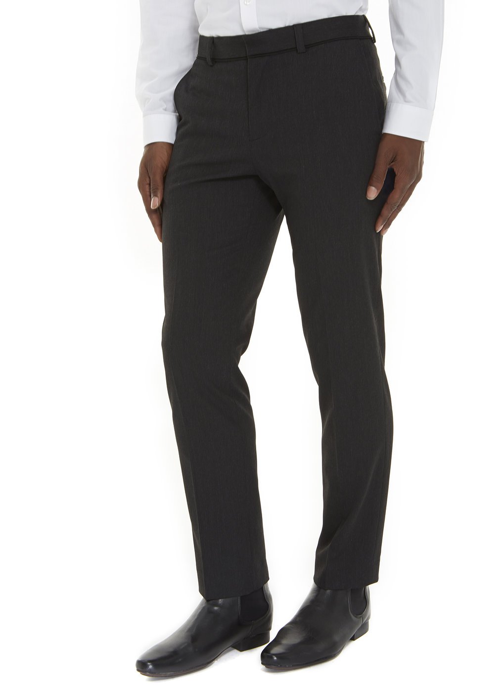 Banner Slimbridge Slim Fit School Trousers Black 28in Waist 32in Long Leg