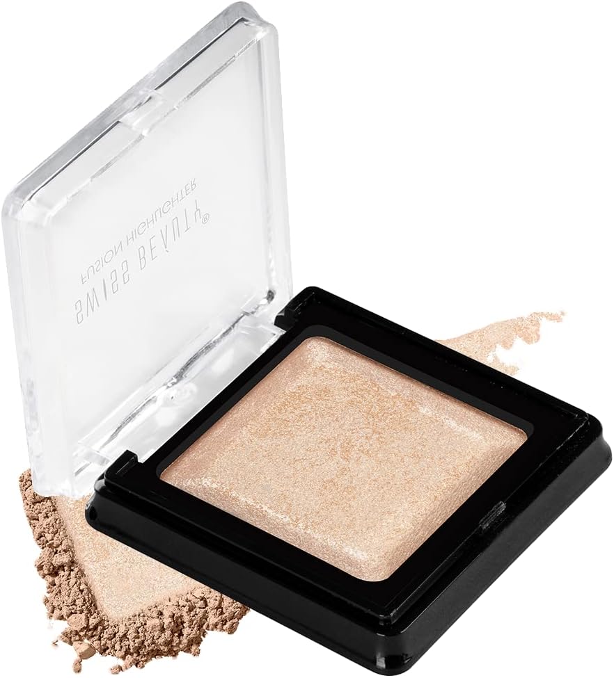 Swiss Beauty Fusion Creamy Highlighter With Dewy Glow Finish And Easy To Blend Formula | Shade-01, 6Gm|