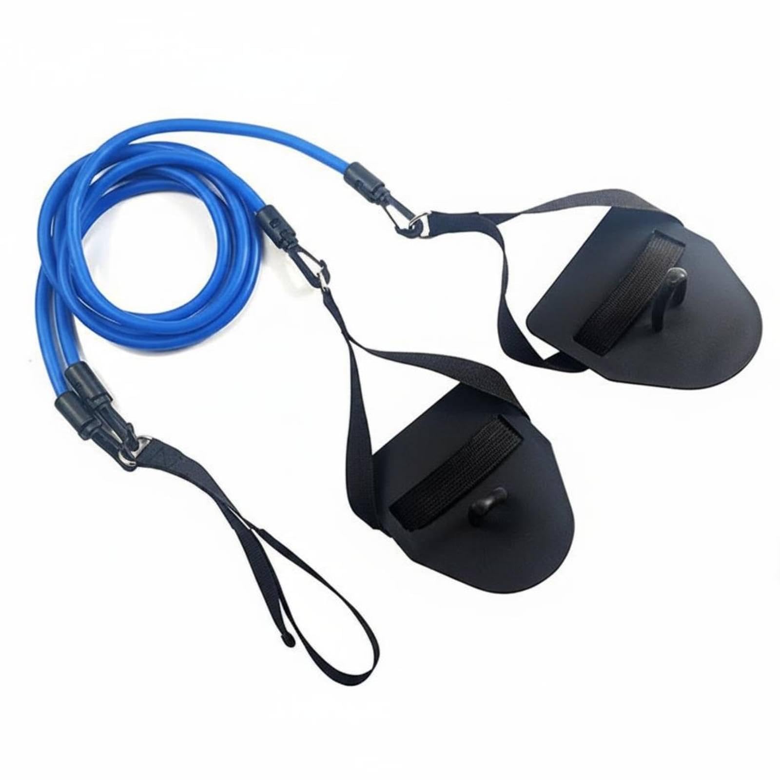 Meadawgs®Dryland Swim Resistance Cord Stroke Practice Stroke Training Cord Builds Strength Swim Arm Set for Students, Home Workout Blue 40LB|Sporting Goods|Water Sports|Swimming|Training Aids-picture-19