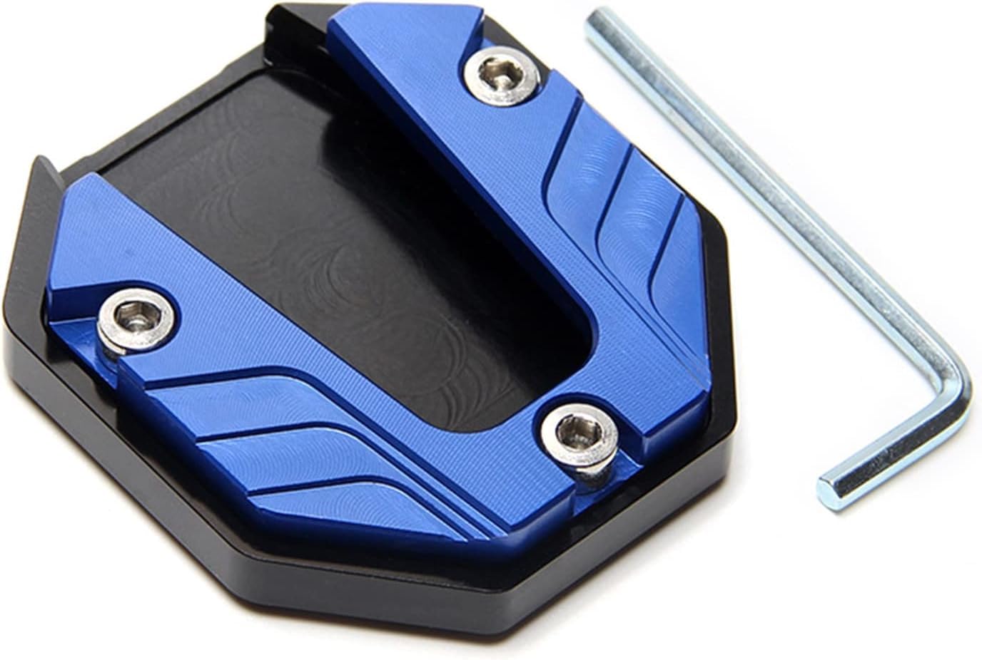 EIZOFKWM Motorcycle Kickstand Foot Support Side Stand Enlarger For R1200GS LC R1200GS Adventure LC 1250GS, Bracket Accessories,Blue