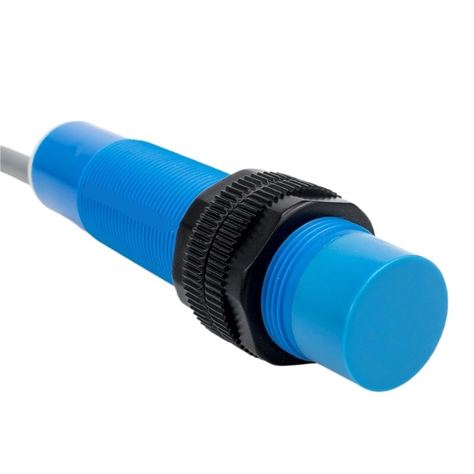 Sensor de Interruptor de proximidad Capacitivo M18 CA de 2 Cables, CA 220 V, Sensor de Cable de Salida Normalmente Abierto y Normalmente Cerrado(CM18-16P-N,NPN NO)