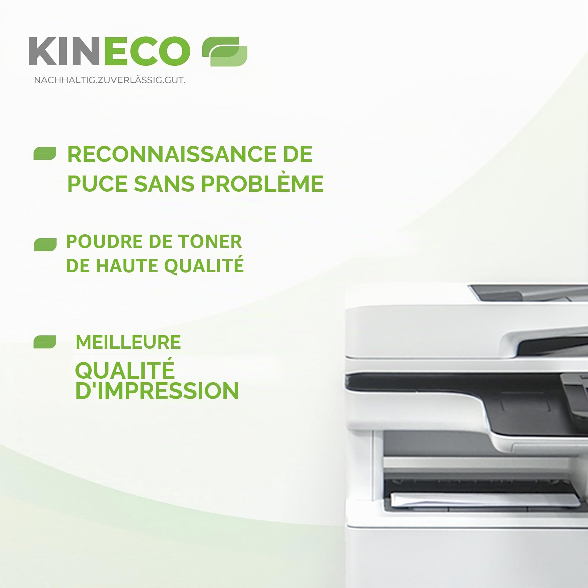Kineco 4 Tambours compatibles pour Brother DR241CL DR-241CL DCP-9020CDW HL-3140 CW 3170 3150 CDW CDN MFC-9130 CW 9140 CDN 9330 9340 CDW