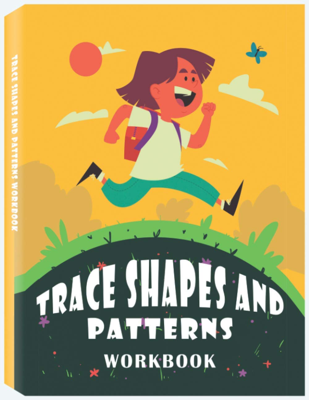 Trace Shapes and Patterns Workbook: Educational Activity Books for Kids, Shape and Pattern Tracing Book for Preschoolers with Lots of Practice