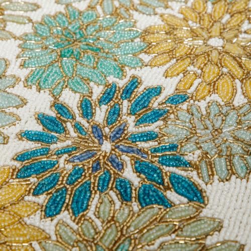Homebia Designs Hand Beaded Multi Table Runner 13x36 Accent Wedding Décor by Homebia Designs - Used condition - Image 4
