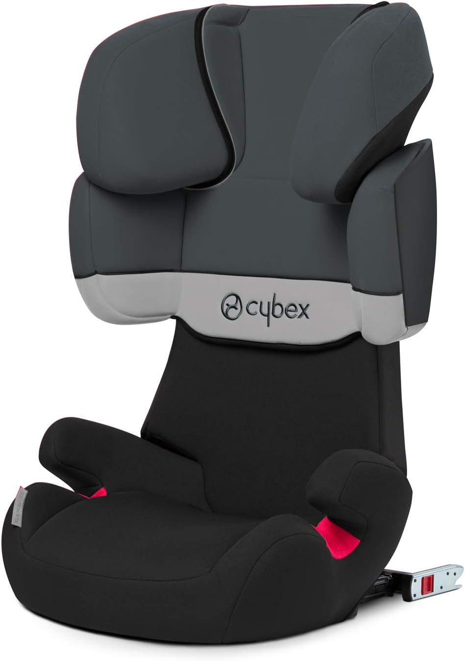 Cybex Silver Solution X-Fix Child's Car Seat, High Back Booster, For Cars with and without ISOFIX, Group 2/3 (15-36 kg), From Approximately 3 to Approximately 12 Years, Gray Rabbit