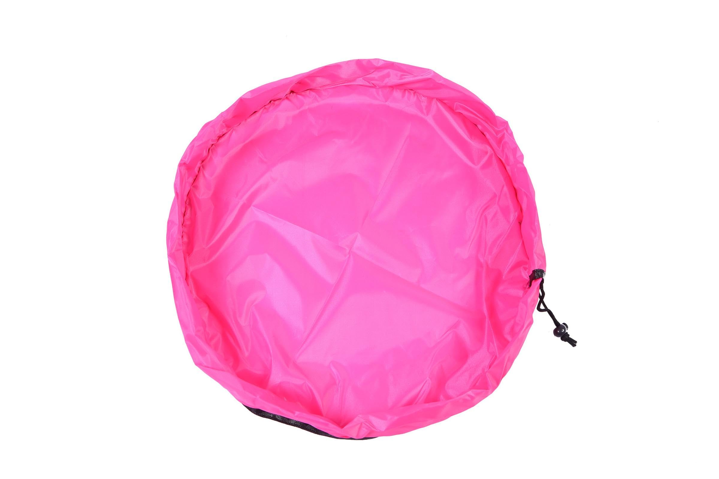 INEOUT Oversized Multifunctional Toy Storage Bag Waterproof Toy Storage Bag Drawer Pocket Rose red Diameter 0.5m