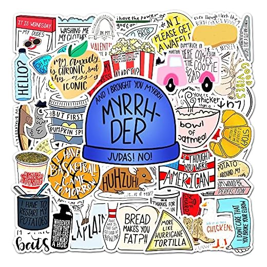 Later Vines serie dibujos animados graffiti pegatinas maleta portátil coche comercio exterior AliExpress pegatinas decorativas 50 unids