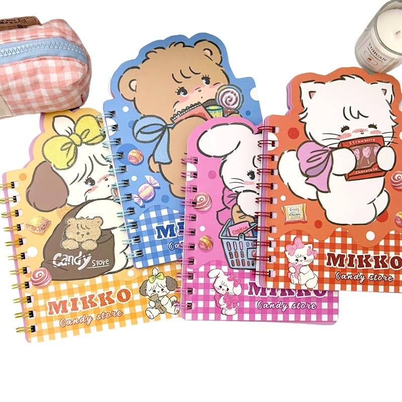 Amazon.co.jp: MIKKO スフレ ラテ ノート冊 キャンパス コイル