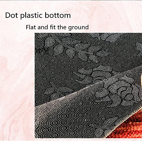 Tapis salon lavable 200X300cm gris et noir au design graphique abstrait moderne - 6