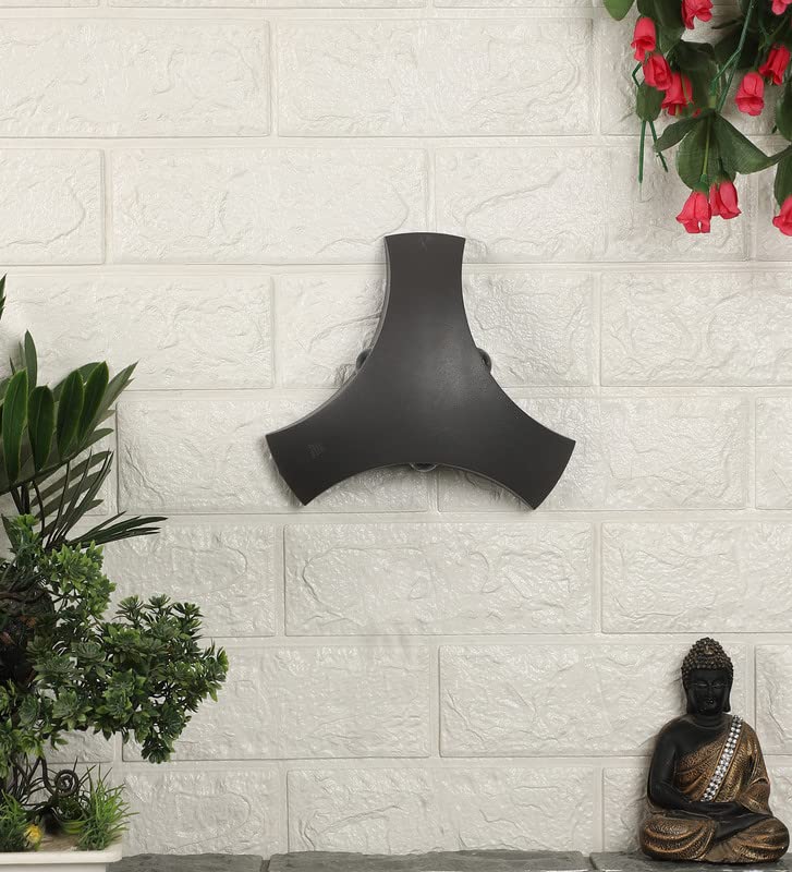 Image of ELIANTE Metal Outdoor Wall Light Grey for Living Room, Bedroom, Dining Room, Kitchen | 2 Years Warranty | Inbuilt LED