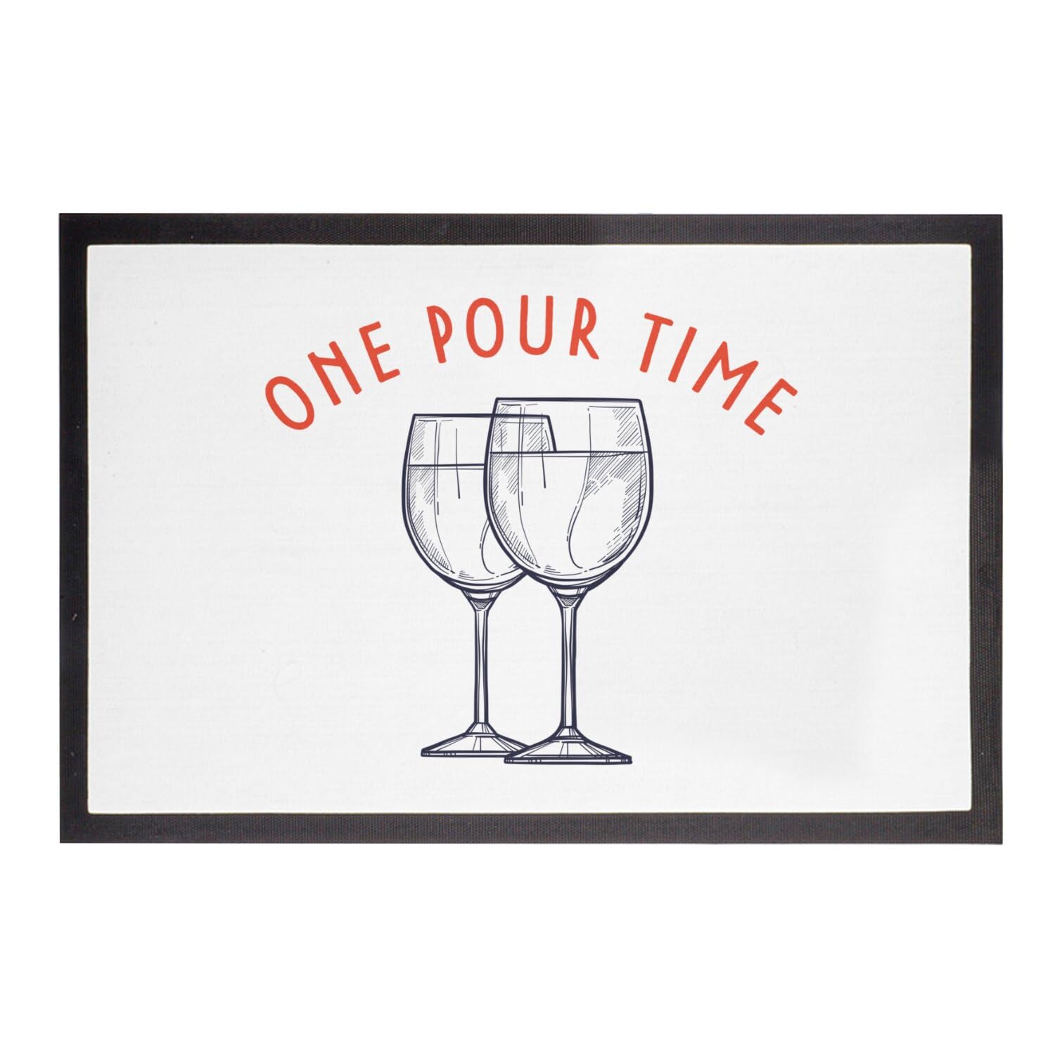Paillasson Blanc Fabulous One pour Time l'esprit de convivialité chez vous