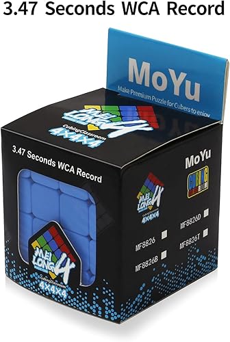 Miniatura 2 de Cubo de velocidad cubo mágico de 4 x 4 x 4 de BLHCX son juguetes de cubo de rubic duradero de fácil giro y juego suave para niños y adultos 228