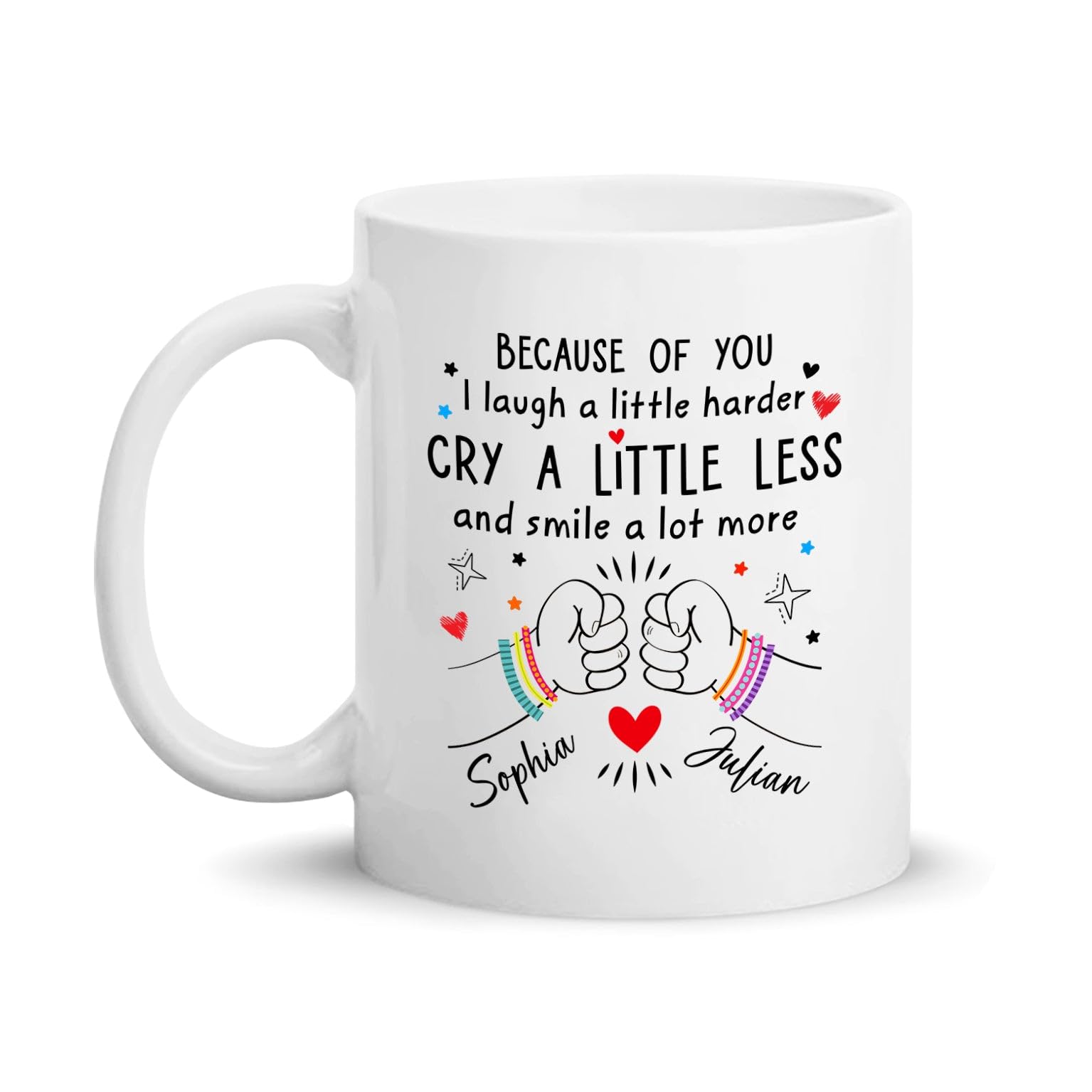 alright alright alright coffee mug Everything will be fucking OK... Ceramic Coffee Mug – M E R I W E T H E R main image 0