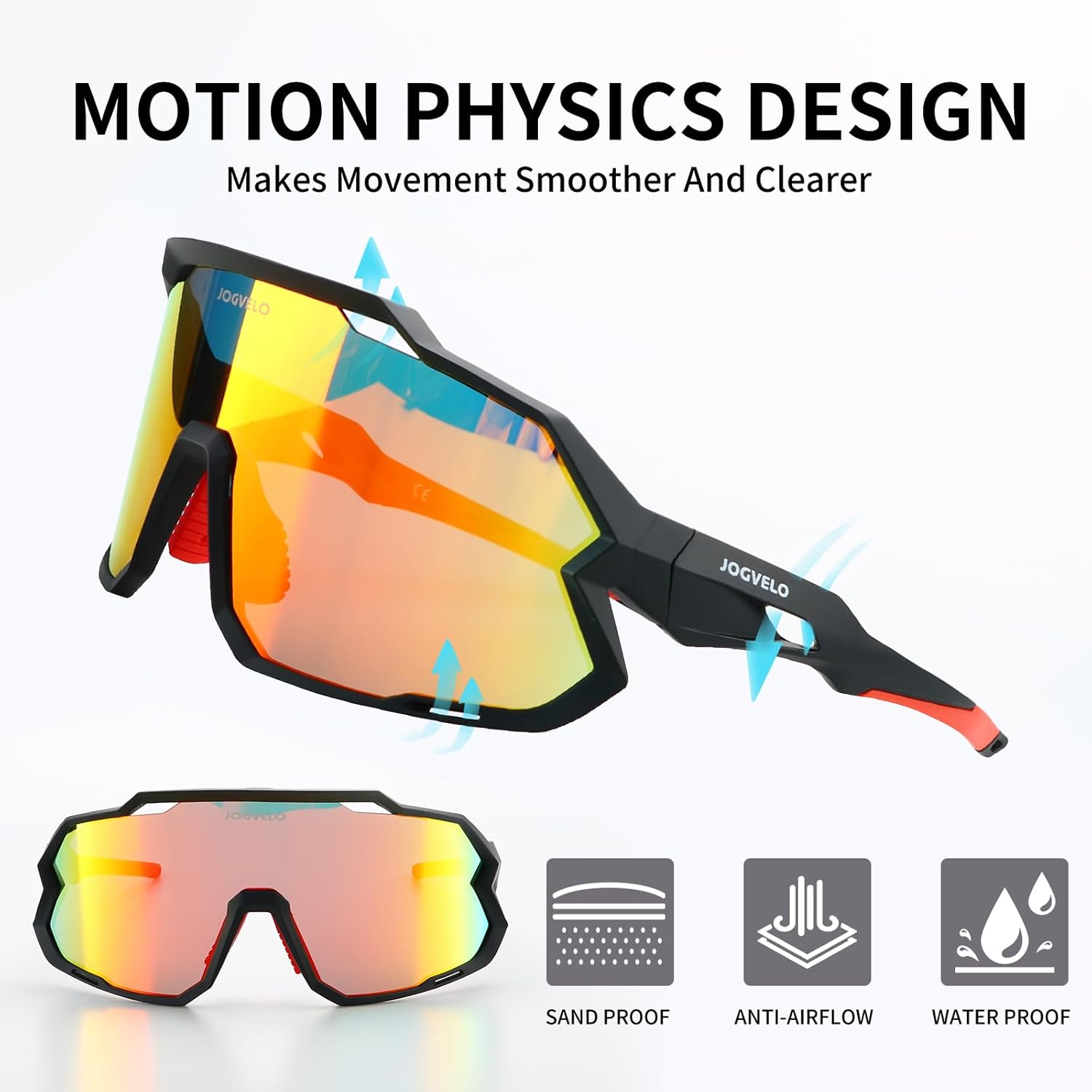 Gafas de béisbol, gafas de sol polarizadas para hombre, gafas de