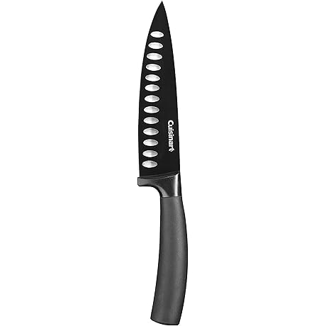 Cuisinart CE77C-6CF2 6-Inch Edge Chef's Knife, Black