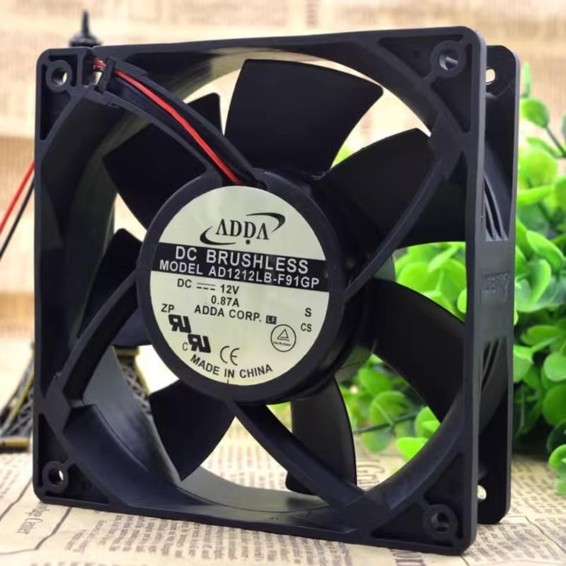 AD1212LB-F91GP 12V 0.87A 12038 120mm Large air Cooling Fan 120 * 120 * 38mm