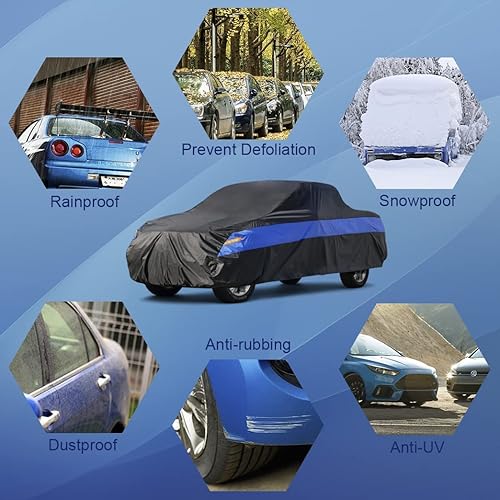 Dodge Pickup Cars & Trucks Motor Trend XL5 Pickup Truck Cover – Waterproof, All-Weather Protection Against Rain, Snow & Dust Car & Truck Snow Plows & Parts For Ford - Foto 11