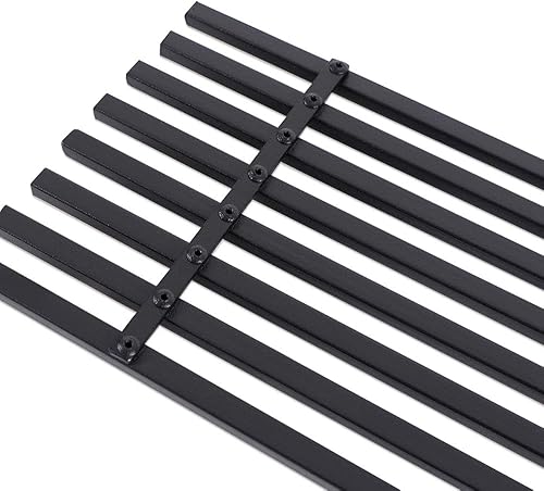 Miniatura 6 de PIT66 Parrilla de parachoques delantero inferior en bloques negro, compatible con Ford 2009-2014 F150 F-150 Pickcup, parrilla horizontal negra (no